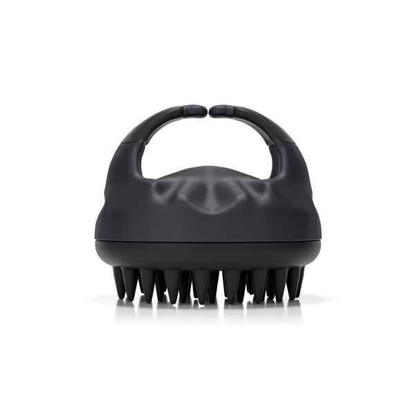 FOLIGAIN Scalp Therapy Exfoliator & Massager in Black - FOLIGAIN EUROPE