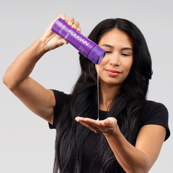 FOLIGAIN Triple Action Shampoo For Thinning Hair For Women with 2% Trioxidil 473ml - FOLIGAIN EUROPE